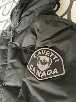 Anorak Zavetti Negro Talla XS