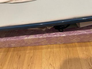 Cama nido 2 somier de tabla compacta acolchada