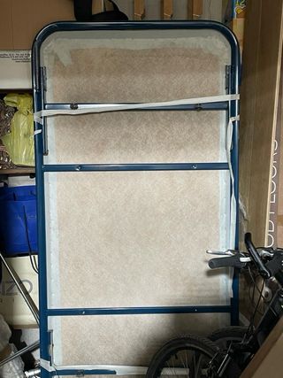 Cama nido 2 somier de tabla compacta acolchada