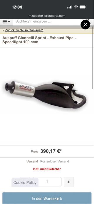 Escape Aerox 100 2T Giannelli