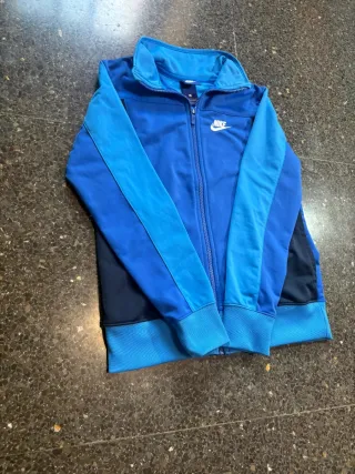 Original Nike Sport Jacket – Blue/Black Excellent