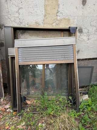 Ventanales ventanas de aluminio con persiana