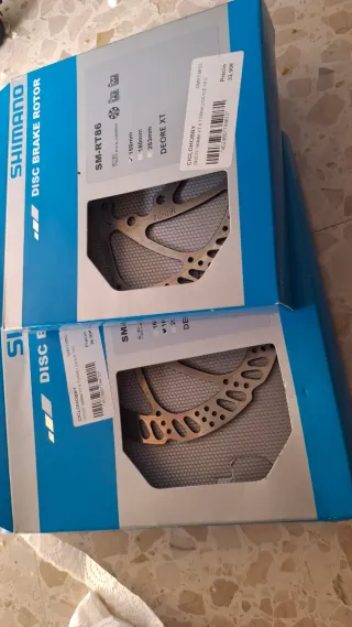 Discos de freno Tektro 160-24 6k