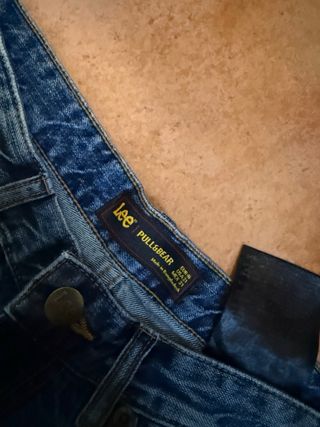 Pantalón vaquero Lee x Pull&Bear Talla 40