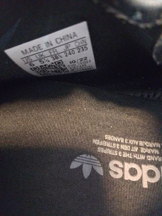 Adidas Bambas Negras