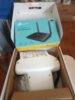 Router 4G LTE TP-Link + Antena Televes