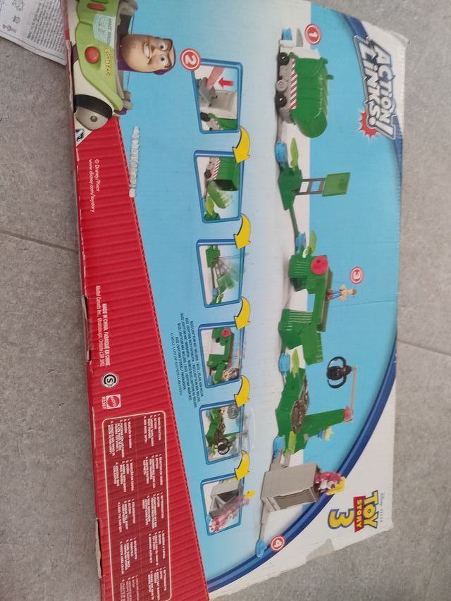 Toy Story 3 Action Links Set + 3 muñecos