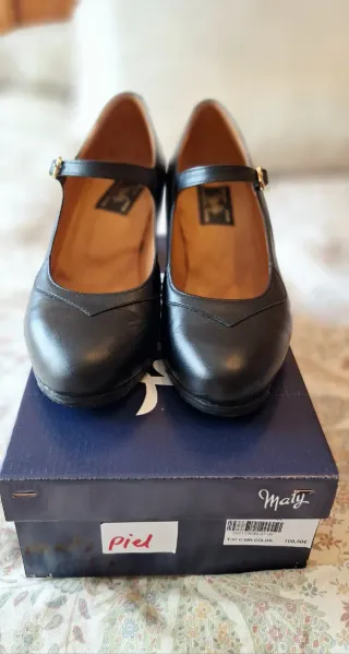 Zapatos de Flamenco Negros