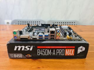 Placa Base MSI B450M-A PRO MAX AM4