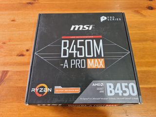 Placa Base MSI B450M-A PRO MAX AM4