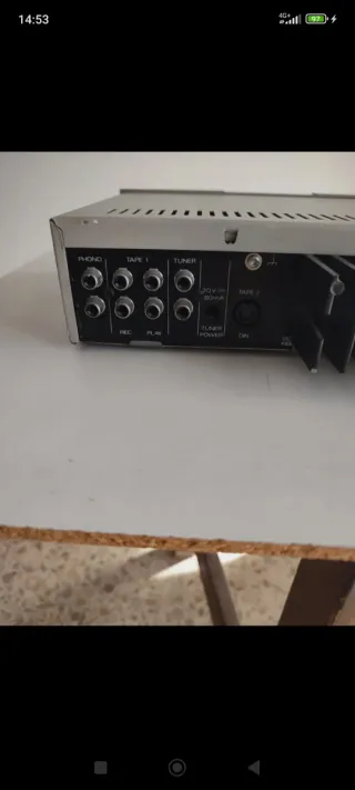 Amplificador Vintage Telefunken RA82