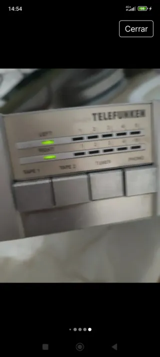 Amplificador Vintage Telefunken RA82