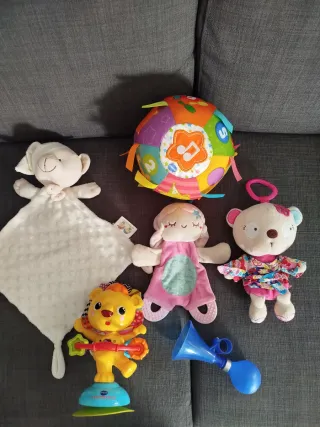 Lote juguetes bebé