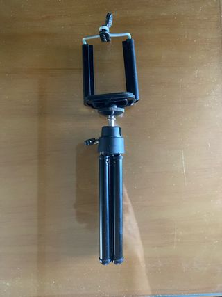 Trípode y Soporte Móvil Negro