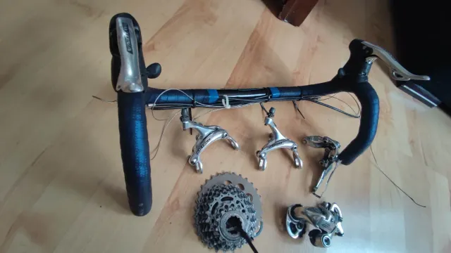 Piezas de ciclismo: Rueda, bielas, frenos