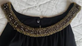 Vestido fiesta negro