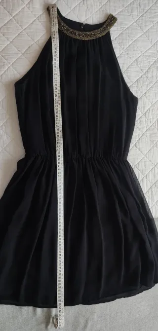 Vestido fiesta negro