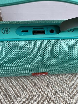 Altavoz Portátil Bluetooth T&G Verde/Plata