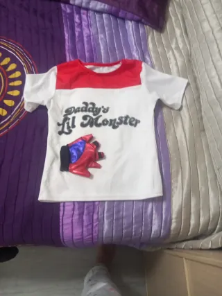 Disfraz Harley Quinn Jacket y Shorts. 6 años