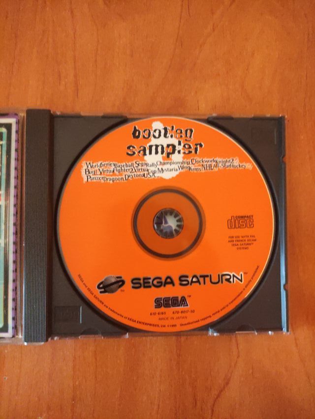 Sega Saturn Demo Disc