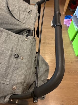 Carro Gemelar Valco Baby Gris.