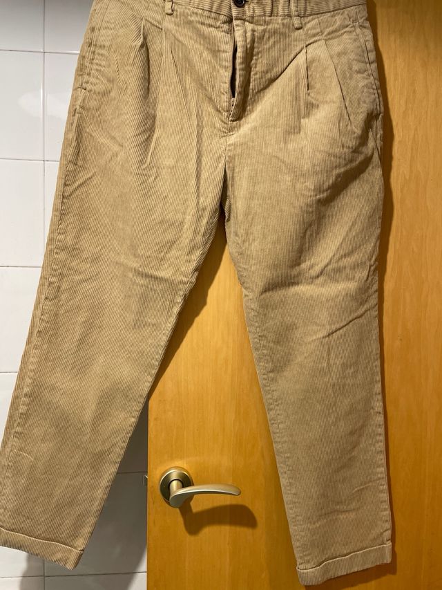 Pantalón pana Scotch & Soda beige