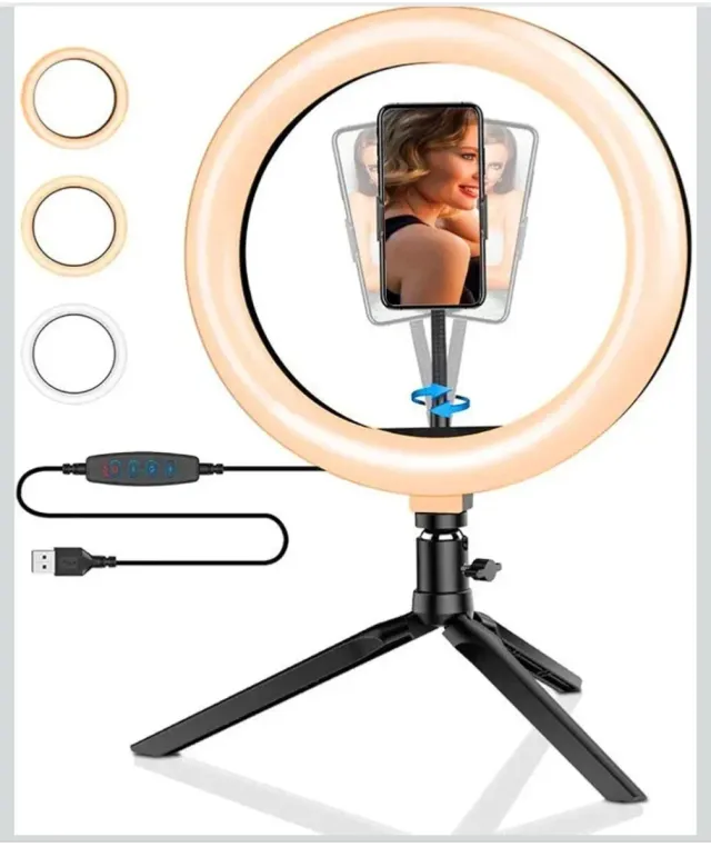 Anillo de Luz LED Kit Video