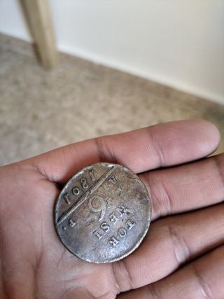 Moneda Antigua Italiana 1801