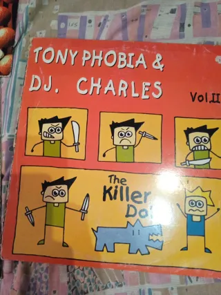 Lote 6 vinilos de makina