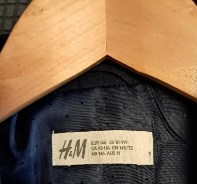 Americana H&M niño azul
