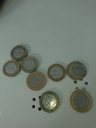 Monedas antiguas One Pound (3 unidades)