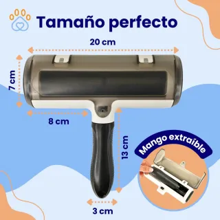 Quitapelusa electrostático para mascotas