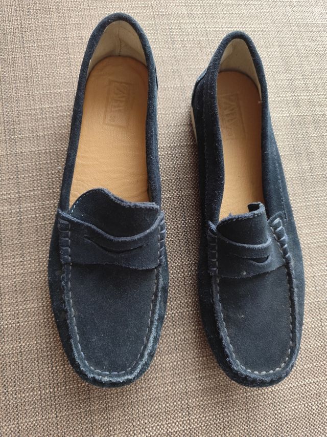 Mocasines niño azul marino Talla 38