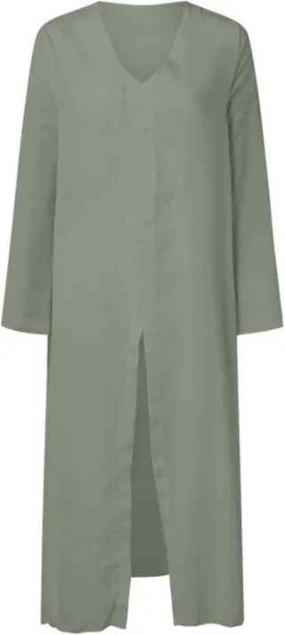 Conjunto caftán verde oliva 2 piezas (nuevo)