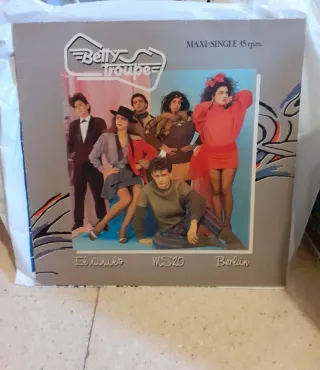 Lote de diez discos de vinilo