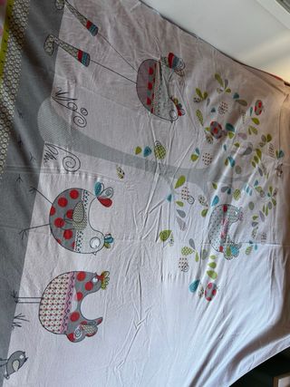 Funda nórdica infantil con pollitos