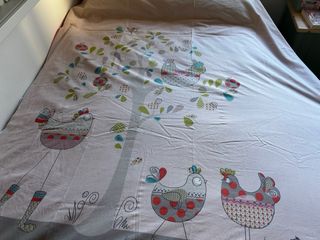 Funda nórdica infantil con pollitos