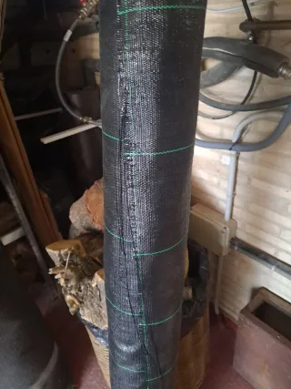 Césped artificial verde