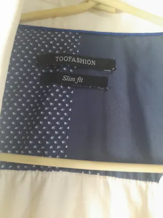 Camisa juvenil blanca talla M