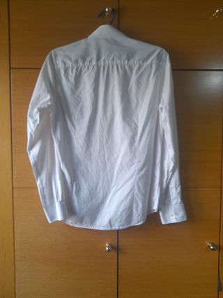 Camisa juvenil blanca talla M