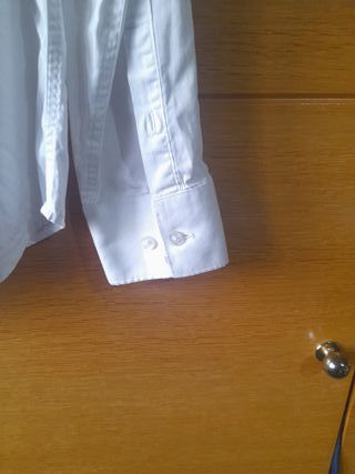Camisa juvenil blanca talla M