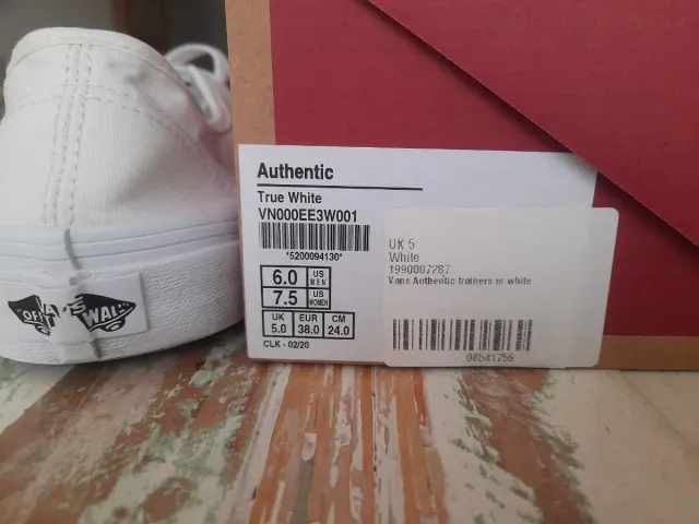 Zapatillas Vans Authentic