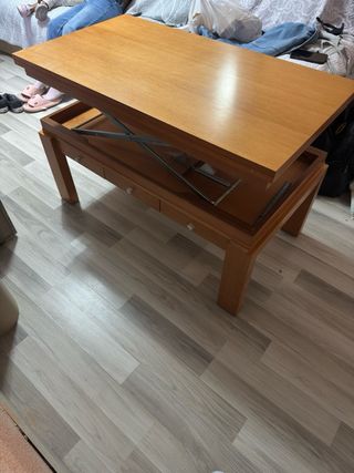 Mesa de centro extensible