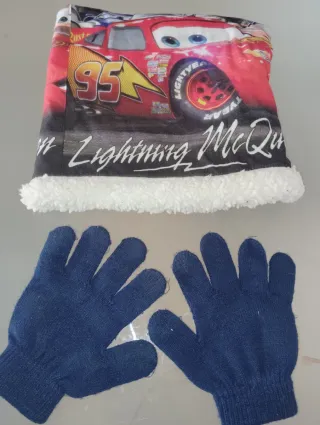 Conjunto invierno Cars niño