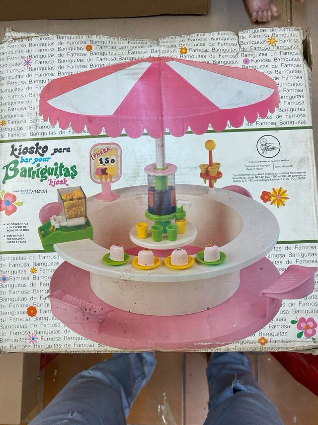 Kiosko Barriguitas Años 80 Completo de famosa