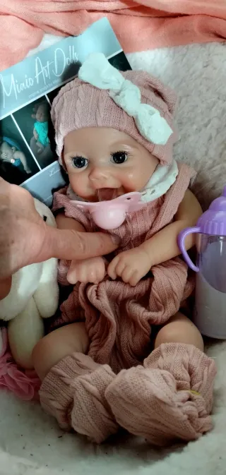 Bebé Reborn Silicona completamente
