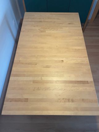 Mesa de comedor Ikea de madera
