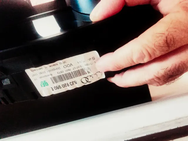 Cuadro instrumentos Audi TT MK2 Modificado.