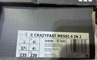 Zapatillas Adidas Messi Talla X