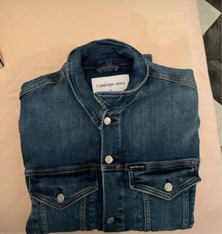 Giacca Calvin Klein Jeans Blu xxl uomo cotone